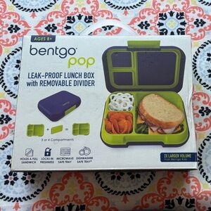 Bentgo Pop Leak-Proof Lunch Box - Green and Purple
